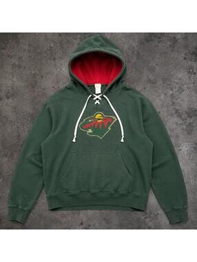 Fire Vintage NHL Minnesota Wild Hoodie